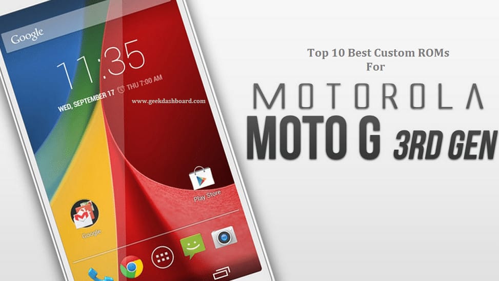 best custom rom for moto g 3 2015