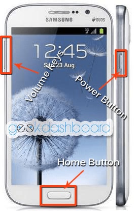 Samsung Galaxy Grand Buttons