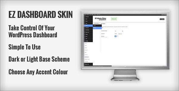 EZ WordPress Dashboard Skin