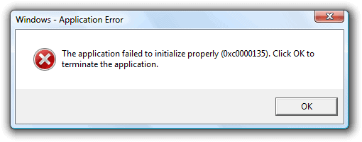 Click Ok to terminate the application