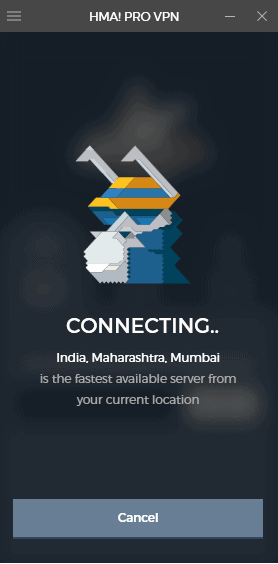 HMA Pro VPN User Guide - Connecting