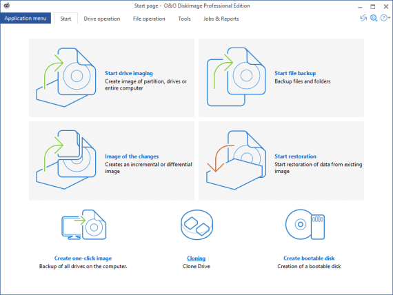 O&O DiskImage 11 Professional Backup and Data Recovery Tool