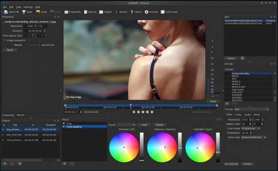 ShotCut Video Editing Software