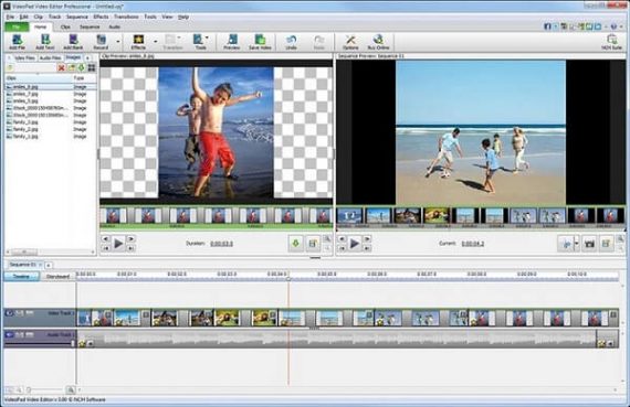 VideoPad Video Editing Software