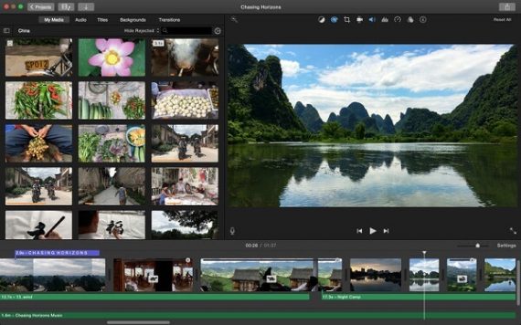 iMovie Video Editing Software