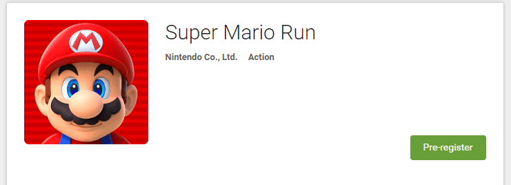 super mario run