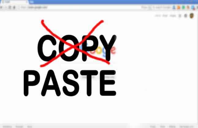 paste and copyless