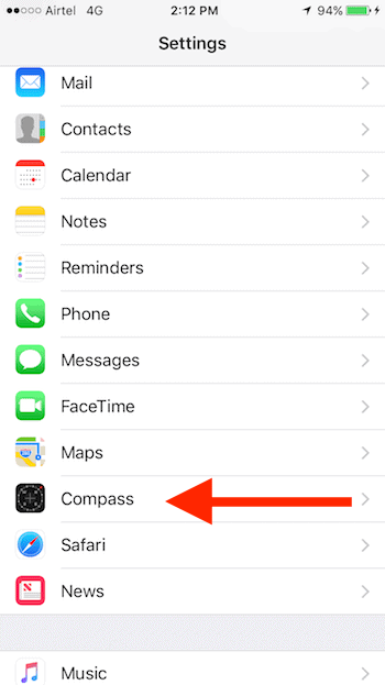 enable-compass-in-apple-maps