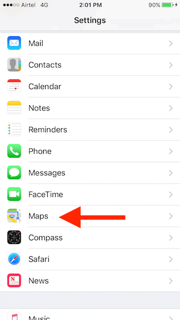 enable-compass-in-apple-maps