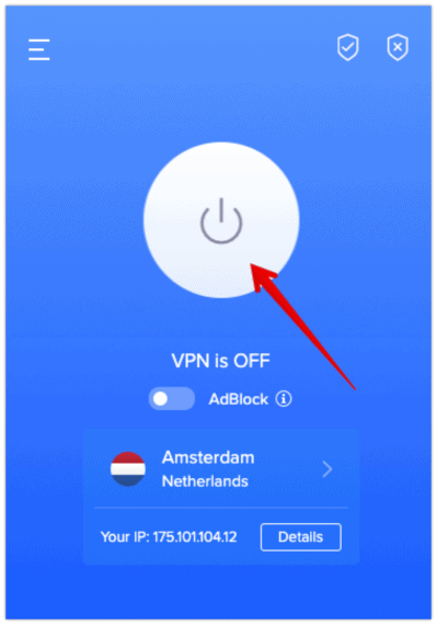 Turn On VeePN Extension