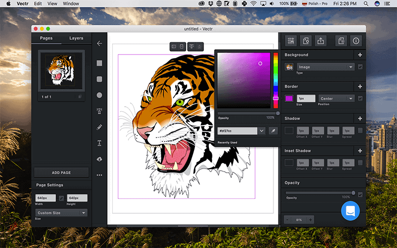 Vector Graphics Editor For Mac