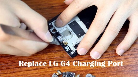 Replace charging port of dead LG G4