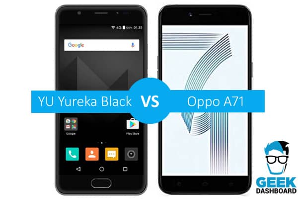 Yu Yureka Black Vs Oppo A71 - 