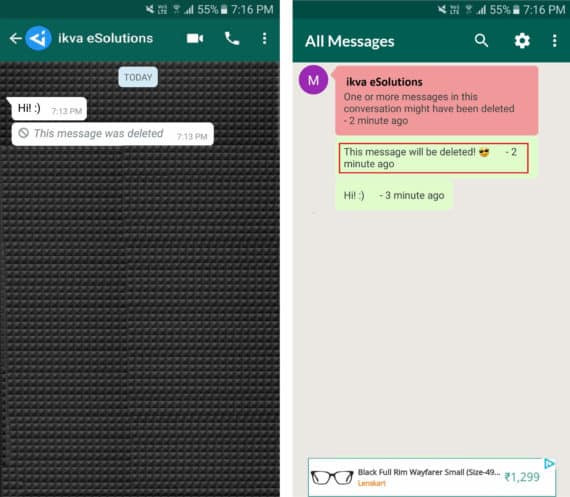 view whatsapp deleted messages