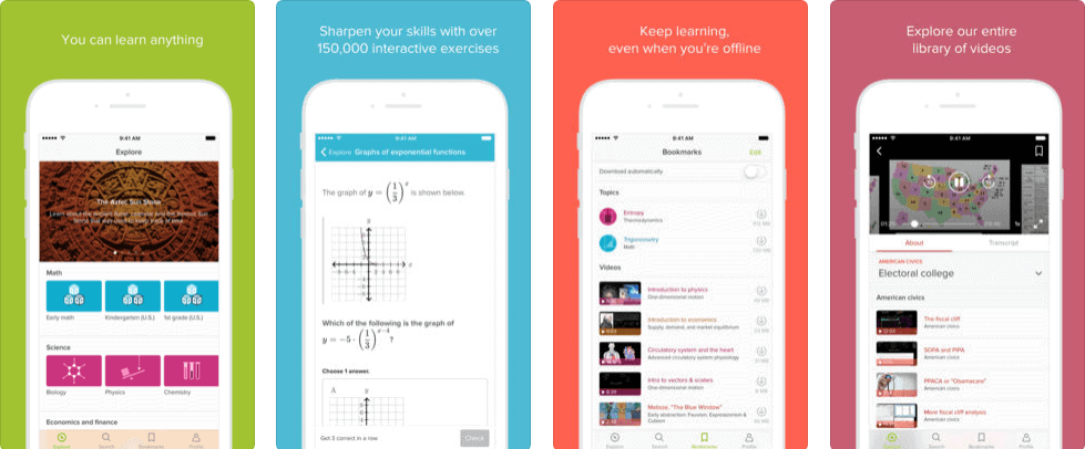 10 Best Educational Apps for iPhone - Khan Academy