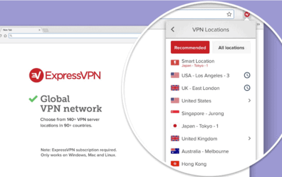 ExpressVPN Extension for Chrome