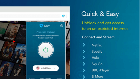 Ivacy VPN Extension for Chrome