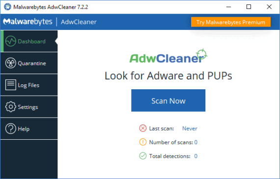 Download and Install AdwCleaner