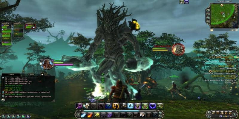 In game screenshot from MMORPG Rift