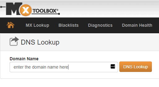 DNS Lookup tool