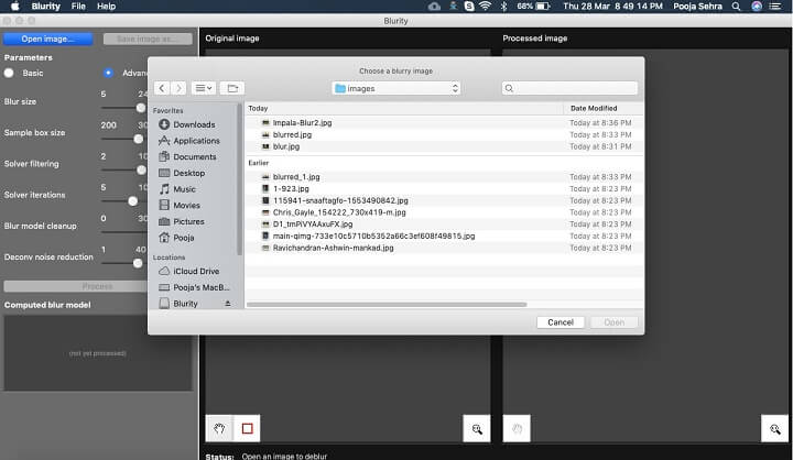 Open Blurry Image from your Mac