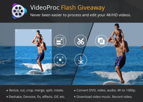 VideoProc Flash Giveaway