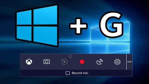 Press Win+G to Activate Win10 Screen Recorder