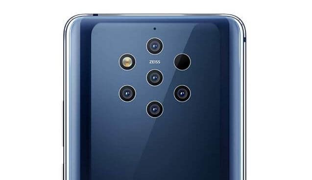 Nokia Pure View with Penta Cameras