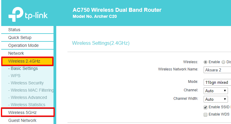 Wifi Router Frequencies 