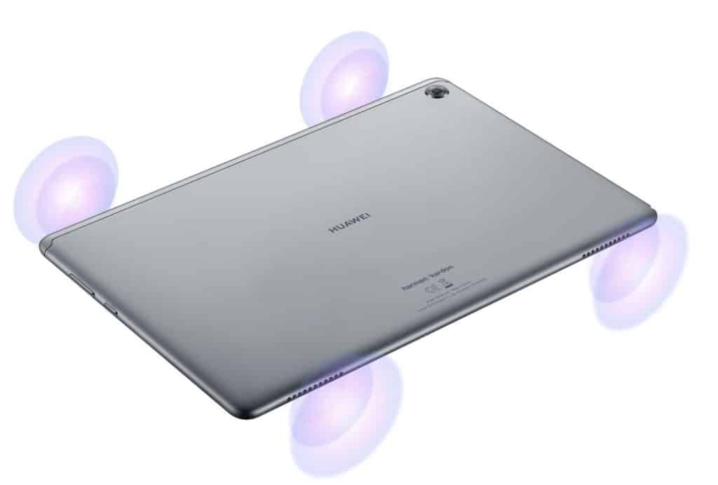 Huawei MediaPad M5 lite Quad speakers