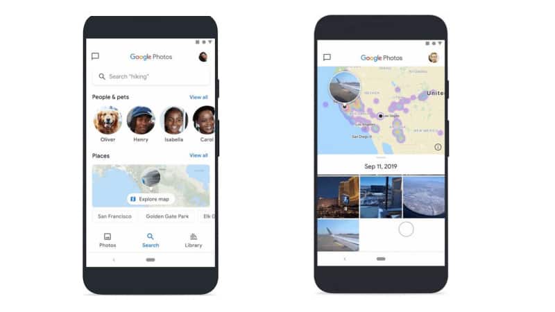 Google Photos Maps feature