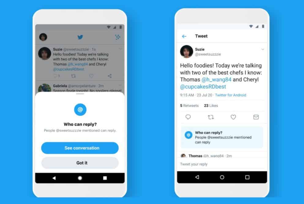 Twitter's New "Limited Reply" Feature Let You Decide Who Can Respond to