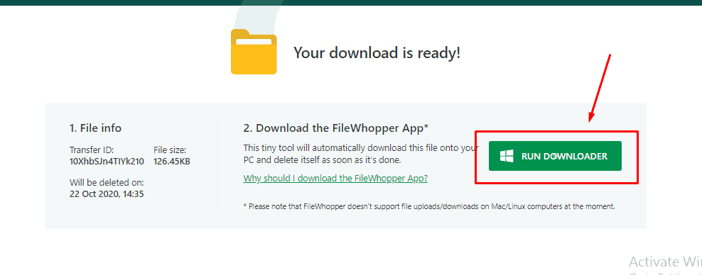 Run Download