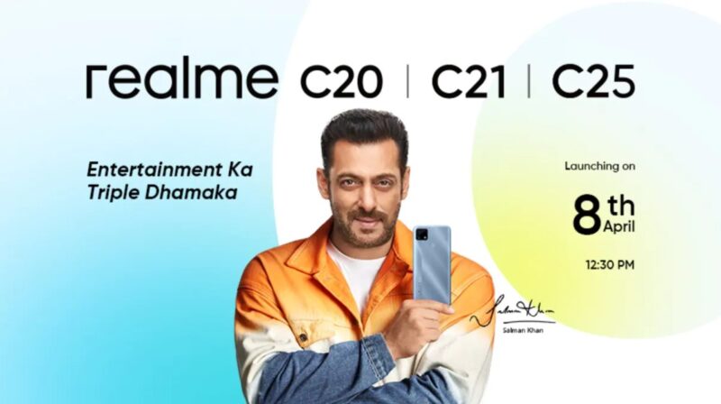 Realme C20, C21, C25 Banner