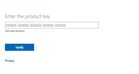 Windows 7 ISO - Product Key