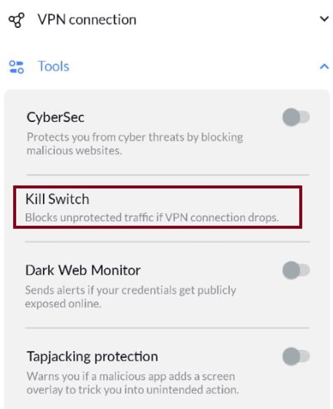 NordVPN Kill Switch