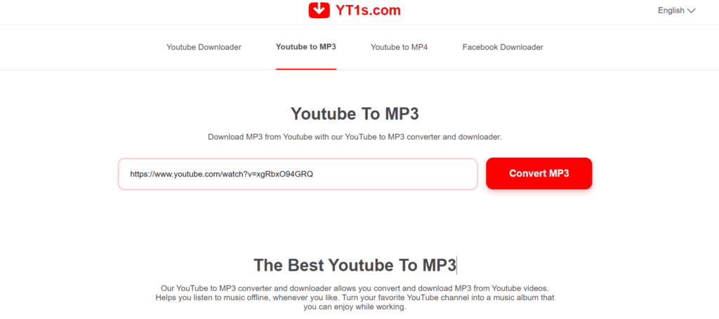 YT1s YouTube Converter