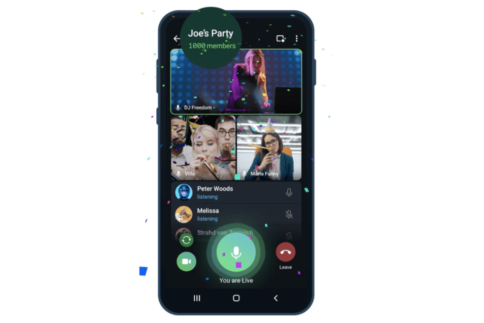 Telegram Video Call