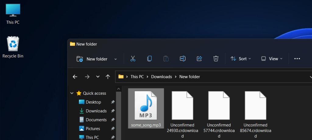 Opening crdownload Files by Renaming - 04