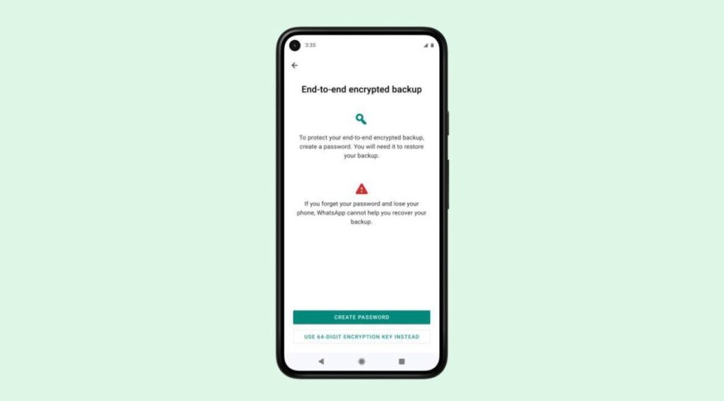 WhatsApp Chat Backup Encryption