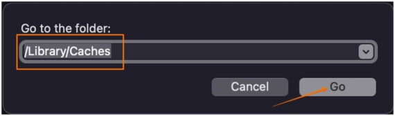 Delete Files in /Library/Caches Directory to Clear Other Storage on Mac