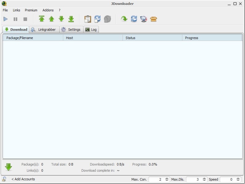 Internet Download Manager Alternative - JDownloader