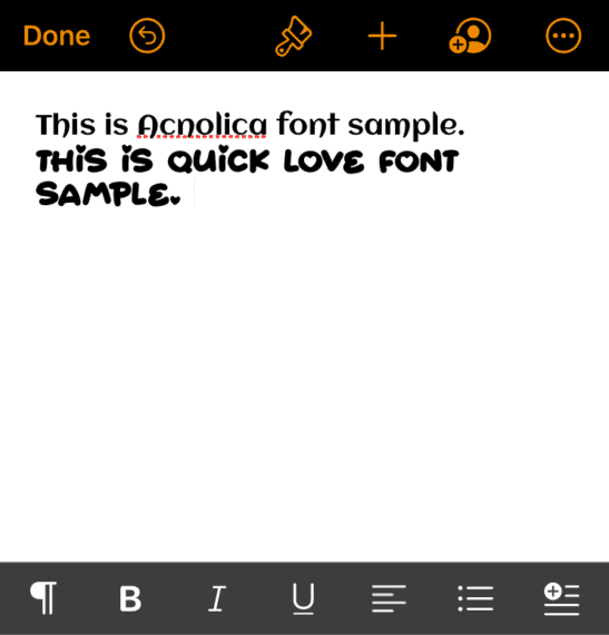 Use custom fonts in iPhone and iPad