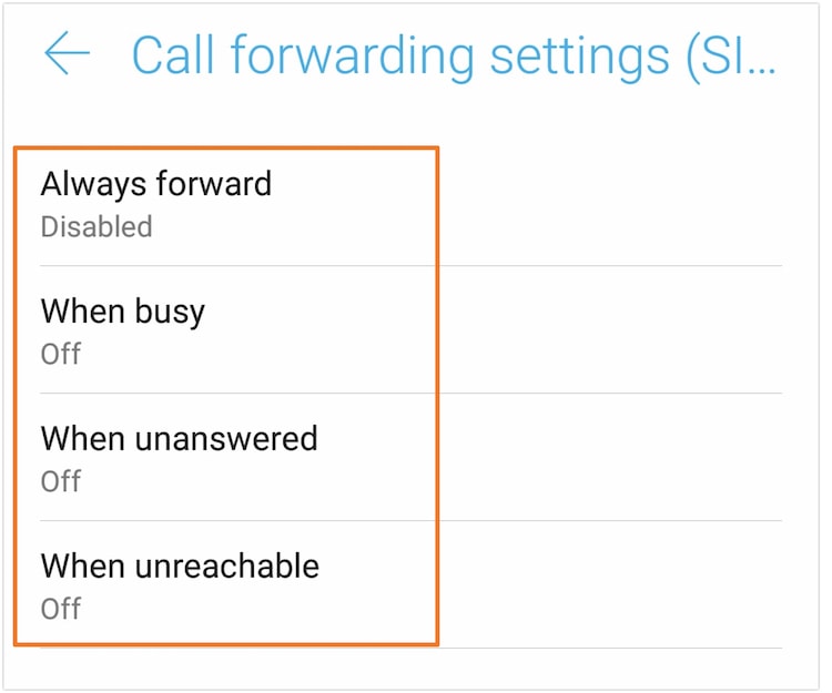 jio call forwarding deactivate ussd code