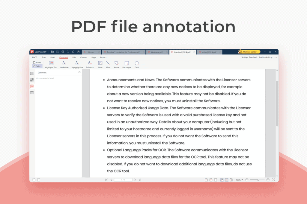 CoolNew PDF Comments