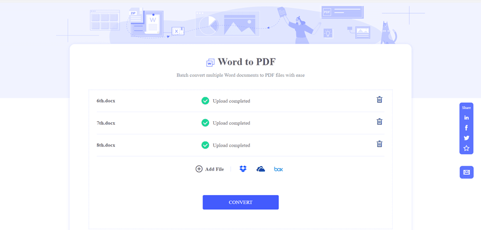 HiPDF - Word to PDF