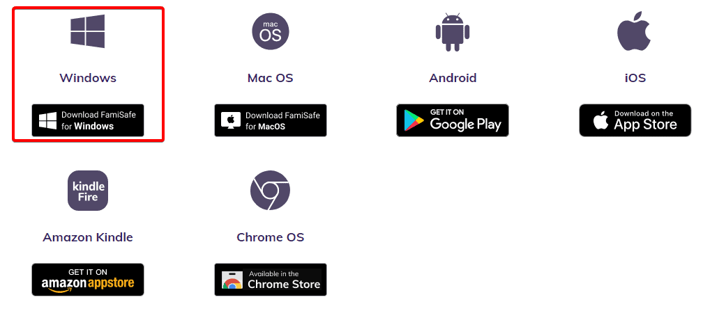 Getting FamiSafe Windows app
