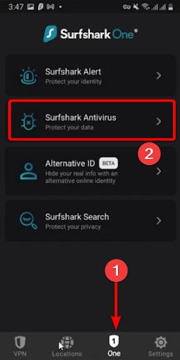 Surfshark Antivirus