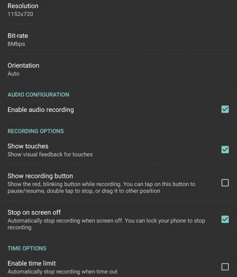 android screen recorder free download