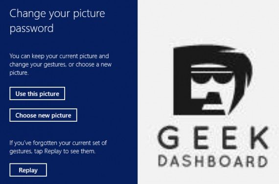 Picture Password in Windows 8